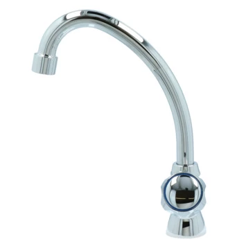 Handson Fonteinkraan Thomas C-uitloop met Draaiknop Chroom Handson Fonteinkraan Thomas C-uitloop Met Draaiknop Chroom -Gamma Badkamer Winkel 123 1010