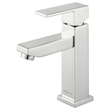 Aqualino Fonteinkraan Panaro met Hendel Chroom Aqualino Fonteinkraan Panaro Met Hendel Chroom -Gamma Badkamer Winkel 123 1041