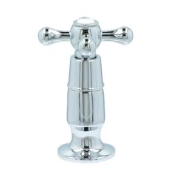 Handson Fonteinkraan Louise Met Draaiknop Chroom -Gamma Badkamer Winkel 123 1045