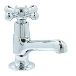 Handson Fonteinkraan Louise Met Draaiknop Chroom -Gamma Badkamer Winkel 123 1048