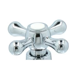 Handson Fonteinkraan Louise Met Draaiknop Chroom -Gamma Badkamer Winkel 123 1050