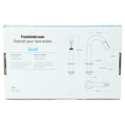 Atlantic Fonteinkraan Scott Met Draaiknop Chroom 12 Atlantic Fonteinkraan Scott Met Draaiknop Chroom -Gamma Badkamer Winkel 123 1086