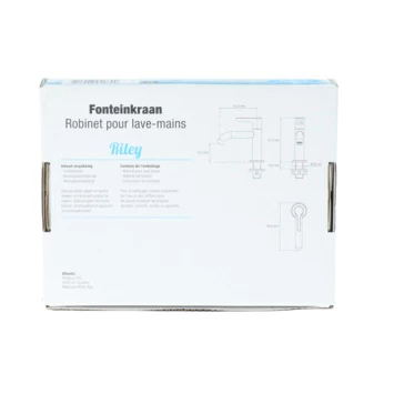 Atlantic fonteinkraan Riley met hendel RVS Atlantic Fonteinkraan Riley Met Hendel RVS -Gamma Badkamer Winkel 123 1108