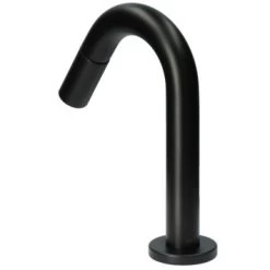 Atlantic Fonteinkraan Scott Met Draaiknop Zwart -Gamma Badkamer Winkel 123 1111