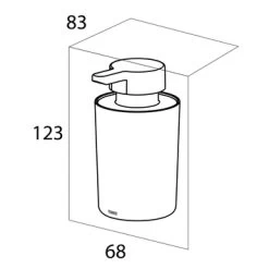 Tiger Zeepdispenser Urban Zwart -Gamma Badkamer Winkel 123 1156