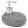 Wenko Zeepdispenser Pebblestone Grijs -Gamma Badkamer Winkel 123 1173