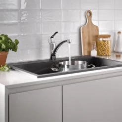 Grohe Quickfix Keukenkraan Start Lage Uitloop Chroom -Gamma Badkamer Winkel 123 118