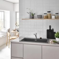 Grohe Quickfix Keukenkraan Start Lage Uitloop Chroom -Gamma Badkamer Winkel 123 119