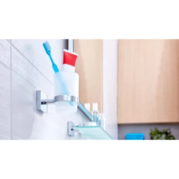 Tesa Bekerhouder Ekkro Tesa Bekerhouder Ekkro -Gamma Badkamer Winkel 123 1201