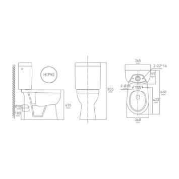 Van Marcke X-joy WC pack zonder spoelrand met Muuraansluiting Van Marcke X-joy WC Pack Zonder Spoelrand Met Muuraansluiting -Gamma Badkamer Winkel 123 1221