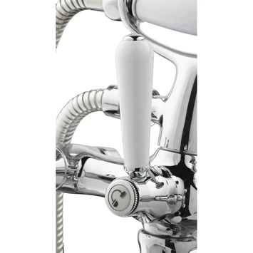 Handson Badkraan Louise met Handdouche Chroom 15 cm Handson Badkraan Louise Met Handdouche Chroom 15 Cm -Gamma Badkamer Winkel 123 1307