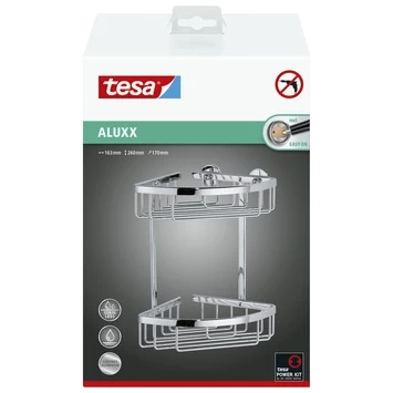 Tesa Doucherek Aluxx Hoek Dubbel Tesa Doucherek Aluxx Hoek Dubbel -Gamma Badkamer Winkel 123 1311