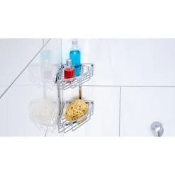 Tesa Doucherek Aluxx Hoek Dubbel 7 Tesa Doucherek Aluxx Hoek Dubbel -Gamma Badkamer Winkel 123 1315