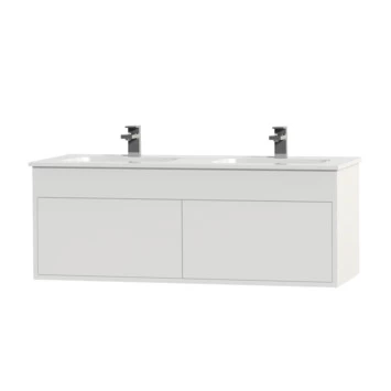 Tiger Helsinki badkamermeubel 120 cm hoogglans wit met wastafel keramiek hoogglans wit Tiger Helsinki Badkamermeubel 120 Cm Hoogglans Wit Met Wastafel Keramiek Hoogglans Wit -Gamma Badkamer Winkel 123 1340