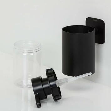 Tiger zeepdispenser Colar zwart Tiger Zeepdispenser Colar Zwart -Gamma Badkamer Winkel 123 1348