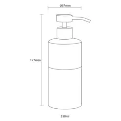 Sealskin Zeepdispenser Doppio Aqua 8 Sealskin Zeepdispenser Doppio Aqua -Gamma Badkamer Winkel 123 1372