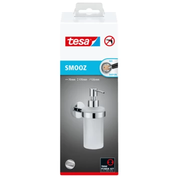 Tesa Zeepdispenser Smooz Tesa Zeepdispenser Smooz -Gamma Badkamer Winkel 123 1375