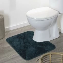 Sealskin Toiletmat Angora 55x60cm Donkergroen 5 Sealskin Toiletmat Angora 55x60cm Donkergroen -Gamma Badkamer Winkel 123 1397