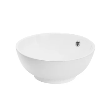 Atlantic Waskom Pawleys Opbouw Wit Keramiek 37.5x37.5x15.3 cm Atlantic Waskom Pawleys Opbouw Wit Keramiek 37.5x37.5x15.3 Cm -Gamma Badkamer Winkel 123 1405