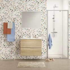 Tiger Badmeubelset Pocket 60 Cm Met 2 Lades Naturel Eik 3 Tiger Badmeubelset Pocket 60 Cm Met 2 Lades Naturel Eik -Gamma Badkamer Winkel 123 1415