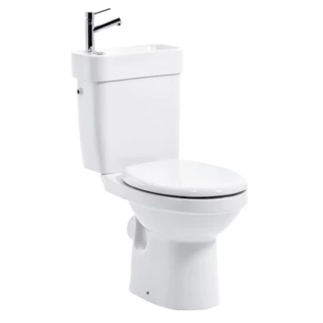 Allibert WC-pack met ingebouwde handenwasser Allibert WC-pack Met Ingebouwde Handenwasser -Gamma Badkamer Winkel 123 1453