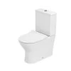 Atlantic Newport Toilet Duoblok Zonder Spoelrand PK/muuraansluiting 2 Atlantic Newport Toilet Duoblok Zonder Spoelrand PK/muuraansluiting -Gamma Badkamer Winkel 123 1466