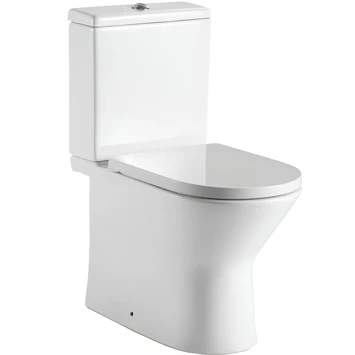 Lafiness staand toilet zonder spoelrand wit Lafiness Staand Toilet Zonder Spoelrand Wit -Gamma Badkamer Winkel 123 1500