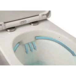 Lafiness Staand Toilet Zonder Spoelrand Wit 4 Lafiness Staand Toilet Zonder Spoelrand Wit -Gamma Badkamer Winkel 123 1502