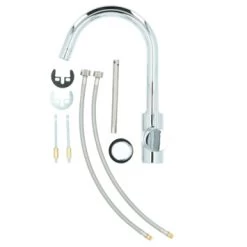 Atlantic Keukenkraan Jeremy Met Hendel Chroom -Gamma Badkamer Winkel 123 160