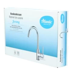 Atlantic Keukenkraan Jeremy Met Hendel Chroom -Gamma Badkamer Winkel 123 161