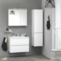 Tiger Karlo Kolomkast Sneeuwwit 160 Cm -Gamma Badkamer Winkel 123 1659