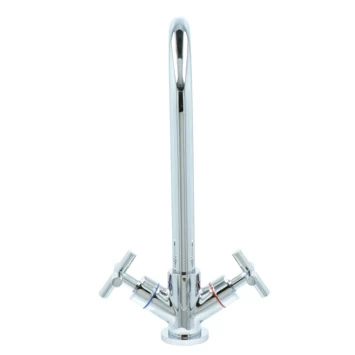 Aqualino Keukenkraan Ceronda 2-knops Chroom Aqualino Keukenkraan Ceronda 2-knops Chroom -Gamma Badkamer Winkel 123 166