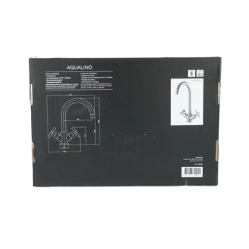 Aqualino Keukenkraan Ceronda 2-knops Chroom Aqualino Keukenkraan Ceronda 2-knops Chroom -Gamma Badkamer Winkel 123 175