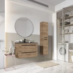 Atlantic kolomkast Stella Canela Eiken -Gamma Badkamer Winkel 123 1795