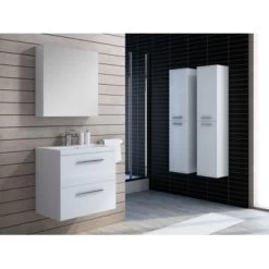 Atlantic Kolomkast Sienna+Alice+Clara Wit -Gamma Badkamer Winkel 123 1834