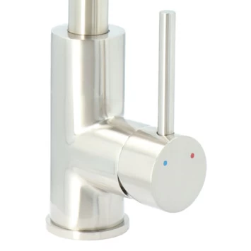 Handson keukenkraan Olivier met hendel RVS Handson Keukenkraan Olivier Met Hendel RVS -Gamma Badkamer Winkel 123 184