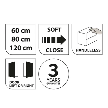 Tiger spiegelkast S-Line 60cm sneeuwwit Tiger Spiegelkast S-Line 60cm Sneeuwwit -Gamma Badkamer Winkel 123 1881