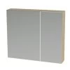 TIGER S-line Spiegelkast 80 Naturel Eik