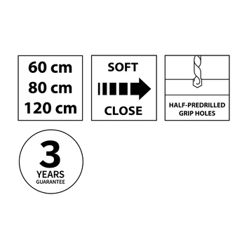 Tiger Maryport Badkamermeubelset 60 cm Mat zwart met matzwarte polybeton wastafel en matzwarte grepen Tiger Maryport Badkamermeubelset 60 Cm Mat Zwart Met Matzwarte Polybeton Wastafel En Matzwarte Grepen -Gamma Badkamer Winkel 123 1912