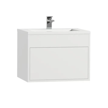 Tiger Helsinki badkamermeubel 60 cm hoogglans wit met wastafel polybeton wit Tiger Helsinki Badkamermeubel 60 Cm Hoogglans Wit Met Wastafel Polybeton Wit -Gamma Badkamer Winkel 123 1989