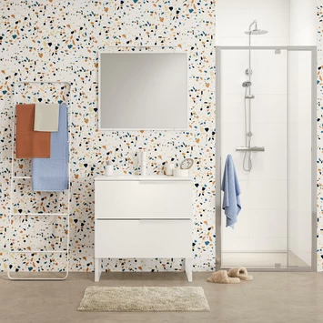 Tiger badmeubelset Pocket 60 cm met 2 lades Wit incl. looppoten Tiger Badmeubelset Pocket 60 Cm Met 2 Lades Wit Incl. Looppoten -Gamma Badkamer Winkel 123 2016