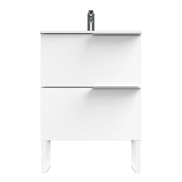 Tiger badmeubelset Pocket 60 cm met 2 lades Wit incl. looppoten Tiger Badmeubelset Pocket 60 Cm Met 2 Lades Wit Incl. Looppoten -Gamma Badkamer Winkel 123 2020