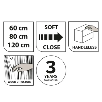 Tiger Reverse Meubelset 120 cm met 2 lades Chalet eik / Mat zwart inclusief Quadro wastafel dubbel Mat zwart Tiger Reverse Meubelset 120 Cm Met 2 Lades Chalet Eik / Mat Zwart Inclusief Quadro Wastafel Dubbel Mat Zwart -Gamma Badkamer Winkel 123 2078