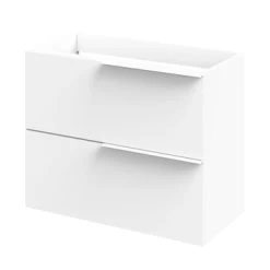 Tiger Badmeubelset Pocket 80 Cm Met 2 Lades Wit Incl. Looppoten -Gamma Badkamer Winkel 123 2231