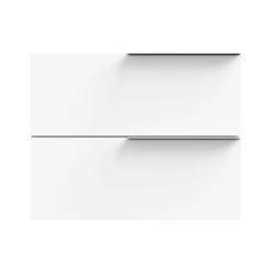 Tiger Badmeubelset Pocket 80 Cm Met 2 Lades Wit Incl. Looppoten -Gamma Badkamer Winkel 123 2232