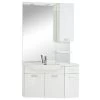 Fabulous Badmeubelset Linkshoekig Hoogglans Wit 100 Cm 2 Fabulous Badmeubelset Linkshoekig Hoogglans Wit 100 Cm -Gamma Badkamer Winkel 123 2366