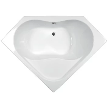 Allibert Inoa hoekbad ca. 145x145 cm wit toplax Allibert Inoa Hoekbad Ca. 145x145 Cm Wit Toplax -Gamma Badkamer Winkel 123 2401