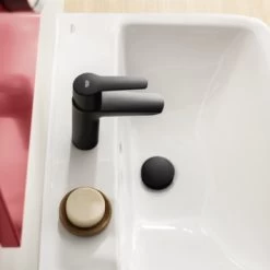 Grohe Wastafelkraan Start S-size QuickFix Mat Zwart -Gamma Badkamer Winkel 123 242