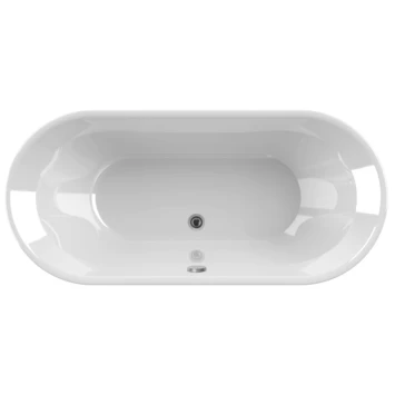 Allibert Bad Zora 176x80 cm Vrijstaand Wit Glanzend Allibert Bad Zora 176x80 Cm Vrijstaand Wit Glanzend -Gamma Badkamer Winkel 123 2454