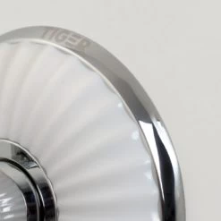 Tiger Ivy Zeepdispenser 200ml Chroom/wit Keramiek -Gamma Badkamer Winkel 123 2484